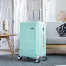 Load image into Gallery viewer, KLQDZMS 20/24Inch ABS Rolling Luggage Set Spinner Women's Retro Handbag Suitcase Wheel Trolley Women Cabin Travel Bag