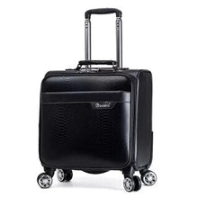 Load image into Gallery viewer, 18'' Travel suitcase on wheels Cabin carry on trolley luggage bag Men's business suitcase fashion waterproof oxford luggage bag