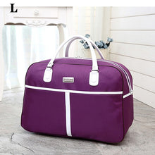 Load image into Gallery viewer, Large Capacity Women's Travel Bag Fashion Hand Travel Luggage Bag Multifunction Sports Bag For Female Portable Travel Duffle