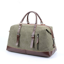 Load image into Gallery viewer, Scione Leisure Canvas HandBag Outdoor Travel Bag Large Capacity Men's and Women's Luggage Bag Hand Bag Portable Diagonal Package