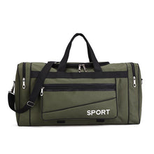 Load image into Gallery viewer, Oxford Casual Travel Bag Waterproof Men's Travel Bags Weekend Multi-pocket Large Carry On Luggage Bag For Male Travelling