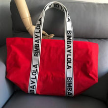 Load image into Gallery viewer, 2020 new bimbaylola women's shoulder bag famous design ladies messenger bag fashion shoulder bag large capacity leather handbag