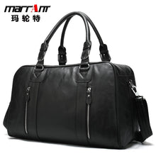 Load image into Gallery viewer, Men's Real-Leather Bag European and American Large-Capacity Travel Bag Business Shoulder Bag Luggage Bag