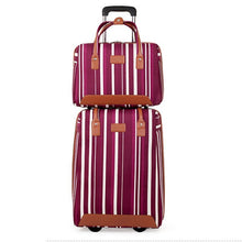 Load image into Gallery viewer, Letrend Women Oxford Rolling Luggage Set Casters Travel Bag Wheel Suitcase 20 inch Carry On Trolley Korea Women's Handbag
