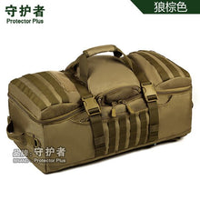Load image into Gallery viewer, 60L Large capacity luggage backpack & handbags multi-function Outdoor Tactical Rucksack men's bags A3136