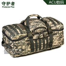 Load image into Gallery viewer, 60L Large capacity luggage backpack & handbags multi-function Outdoor Tactical Rucksack men's bags A3136