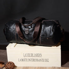 Load image into Gallery viewer, Fashion Travel bag Large capacity Business handbag Bucket shoulder Messenger luggage handbags Casual Crossbody men's travel bags