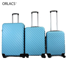 Load image into Gallery viewer, ORLACS Trolley Case ABS 20"24"28" Wheel Luggage Suitcase Lady Men's Travel Suitcase Student Adult Portable Password Suitcase