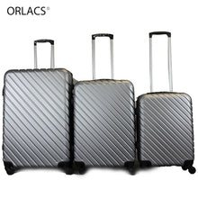 Load image into Gallery viewer, ORLACS Trolley Case ABS 20"24"28" Wheel Luggage Suitcase Lady Men's Travel Suitcase Student Adult Portable Password Suitcase