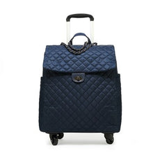 Load image into Gallery viewer, Women's travel Suitcase, Cabin size Luggage Bag, 20 inch Case with Rolling, Universal wheel trip Trolley Box, 53*38*20 cm
