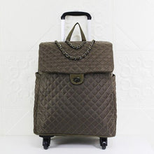 Load image into Gallery viewer, Women's чемодан 20 inch travel Suitcase Cabin Luggage Bag with Rolling  mala de viagem trip Trolley wheel Box чемодан на колесах
