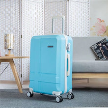 Load image into Gallery viewer, KLQDZMS 20/24Inch ABS  Rolling Luggage Set Spinner Women's Retro Handbag Suitcase Wheel Trolley Women Cabin Travel Bag
