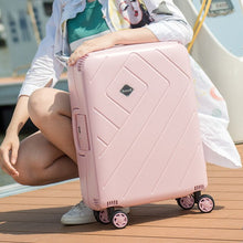 Load image into Gallery viewer, Letrend PP Suitcases Wheel Rolling Luggage Spinner Pink password Travel Bag 20/24/28 inch Cabin Trolley Fashion Women's Bags
