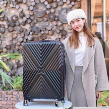 Load image into Gallery viewer, 20‘’22/24/26/28 inch Rolling luggage set travel suitcase spinner wheels trolley luggage bag case Diamond Silver suitcase Women's
