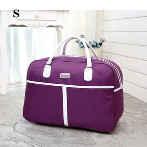 Large Capacity Women's Travel Bag Fashion Hand Travel Luggage Bag Multifunction Sports Bag For Female Portable Travel Duffle