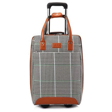 Load image into Gallery viewer, Trave suitcase with spinner wheels 20'' trolley luggage bag Oxford Women's weekend bag carry on luggage set Cabin suitcase bag
