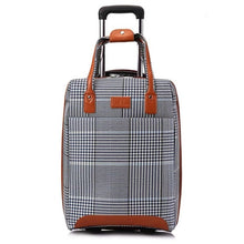 Load image into Gallery viewer, Trave suitcase with spinner wheels 20'' trolley luggage bag Oxford Women's weekend bag carry on luggage set Cabin suitcase bag
