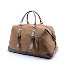 Load image into Gallery viewer, Scione Leisure Canvas HandBag Outdoor Travel Bag Large Capacity Men's and Women's Luggage Bag Hand Bag Portable Diagonal Package

