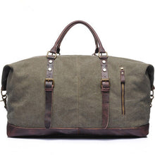 Load image into Gallery viewer, Scione Leisure Canvas HandBag Outdoor Travel Bag Large Capacity Men's and Women's Luggage Bag Hand Bag Portable Diagonal Package
