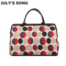 Load image into Gallery viewer, JULY'S SONG Women's Travel Bag High Quality Oxford Shoulder Bag Large Capacity Waterproof Luggage Duffle Bag Men Weekend Bags
