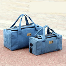 Load image into Gallery viewer, Multi-color large-capacity duffel bag portable travel bag men's thick canvas bag moving travel bag women's luggage bag
