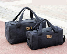 Load image into Gallery viewer, Multi-color large-capacity duffel bag portable travel bag men's thick canvas bag moving travel bag women's luggage bag
