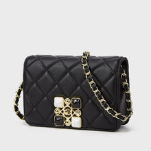 Load image into Gallery viewer, Fashion lock buckle Women&#39;s bag 2020 new girl small satchel Designer Lingge Chain Bag Shoulder Messenger Bag purses and handbags
