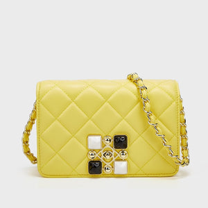 Fashion lock buckle Women's bag 2020 new girl small satchel Designer Lingge Chain Bag Shoulder Messenger Bag purses and handbags