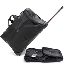 Load image into Gallery viewer, New style trolley bag travel bag women's hand luggage bag men's large capacity folding travel bag waterproof moving bag
