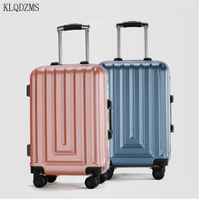 Load image into Gallery viewer, KLQDZMS 20/24inch Best Spinner rolling luggage  PC Trolley suitcase  wheel carry on boarding women men's travel luggage
