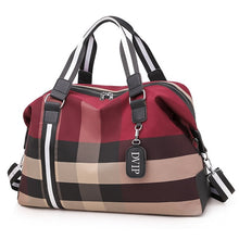 Load image into Gallery viewer, Travel bag Women's short-distance hand luggage bag large-capacity travel bag light Korean version of boarding fitness bag
