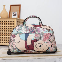Load image into Gallery viewer, Women&#39;s Suitcase Suitcase, Waterproof Cabin Oxford Cloth, Trolley Car, Hand Luggage, Trailer Box, Universal Wheel Trolley Case
