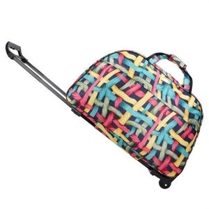 Women's Suitcase Suitcase, Waterproof Cabin Oxford Cloth, Trolley Car, Hand Luggage, Trailer Box, Universal Wheel Trolley Case