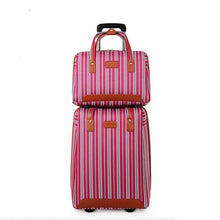 Load image into Gallery viewer, Letrend Women Oxford Rolling Luggage Set Casters Travel Bag Wheel Suitcase 20 inch Carry On Trolley Korea Women's Handbag
