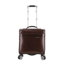 Load image into Gallery viewer, Universal wheels trolley luggage 18 commercial male women's small suitcase luggage,color rainbow travel luggage for women/men
