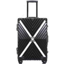 Load image into Gallery viewer, Letrend Aluminium Frame Spinner Rolling Luggage 24 inch Men Retro Travel Bag Trolley Cabin Suitcases Wheel Women's Handbag Trunk
