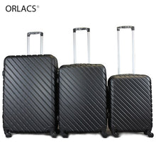 Load image into Gallery viewer, ORLACS Trolley Case ABS 20"24"28" Wheel Luggage Suitcase Lady Men's Travel Suitcase Student Adult Portable Password Suitcase
