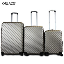 Load image into Gallery viewer, ORLACS Trolley Case ABS 20"24"28" Wheel Luggage Suitcase Lady Men's Travel Suitcase Student Adult Portable Password Suitcase
