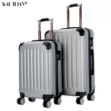 Load image into Gallery viewer, 20/24 inch ABS suitcase on wheels Women fashion travel luggage Cabin trolley box men&#39;s rolling luggage carry-ons rode suitcase
