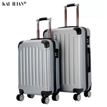Load image into Gallery viewer, 20/24 inch ABS suitcase on wheels Women fashion travel luggage Cabin trolley box men's rolling luggage carry-ons rode suitcase
